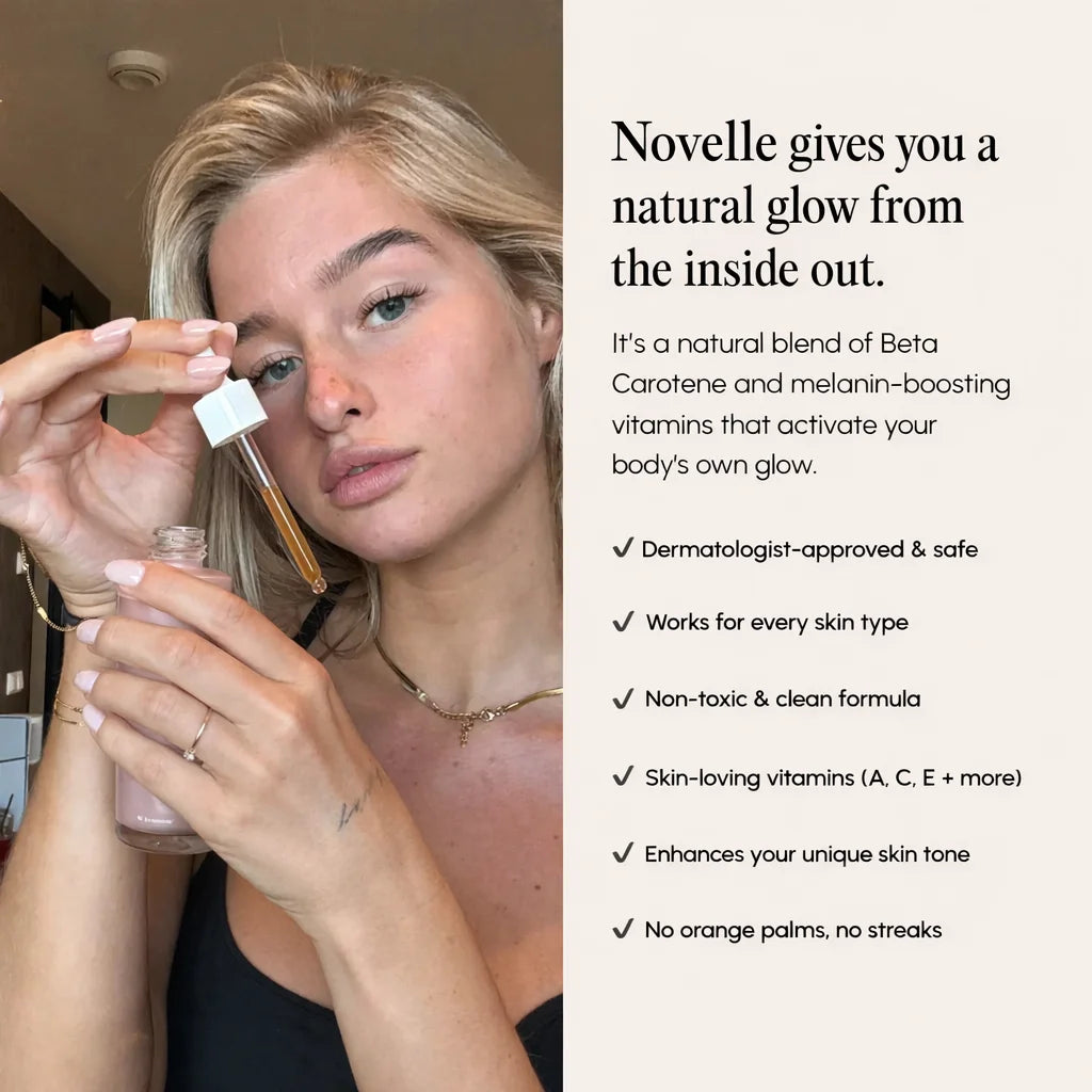 Novelle Drops - Sip Your Glow